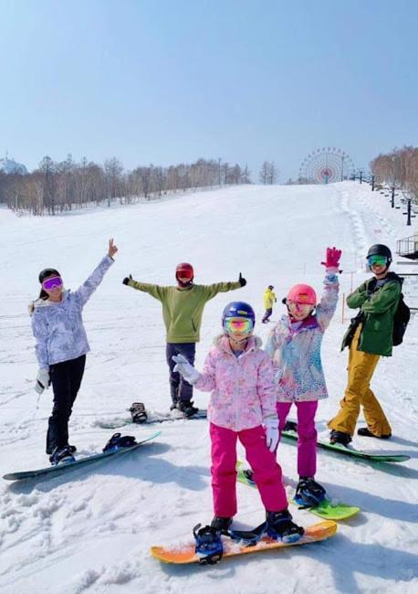 Villa Sapporo Luxury Log House 5Brm Max 18Ppl 4 Free Parking Esterno foto