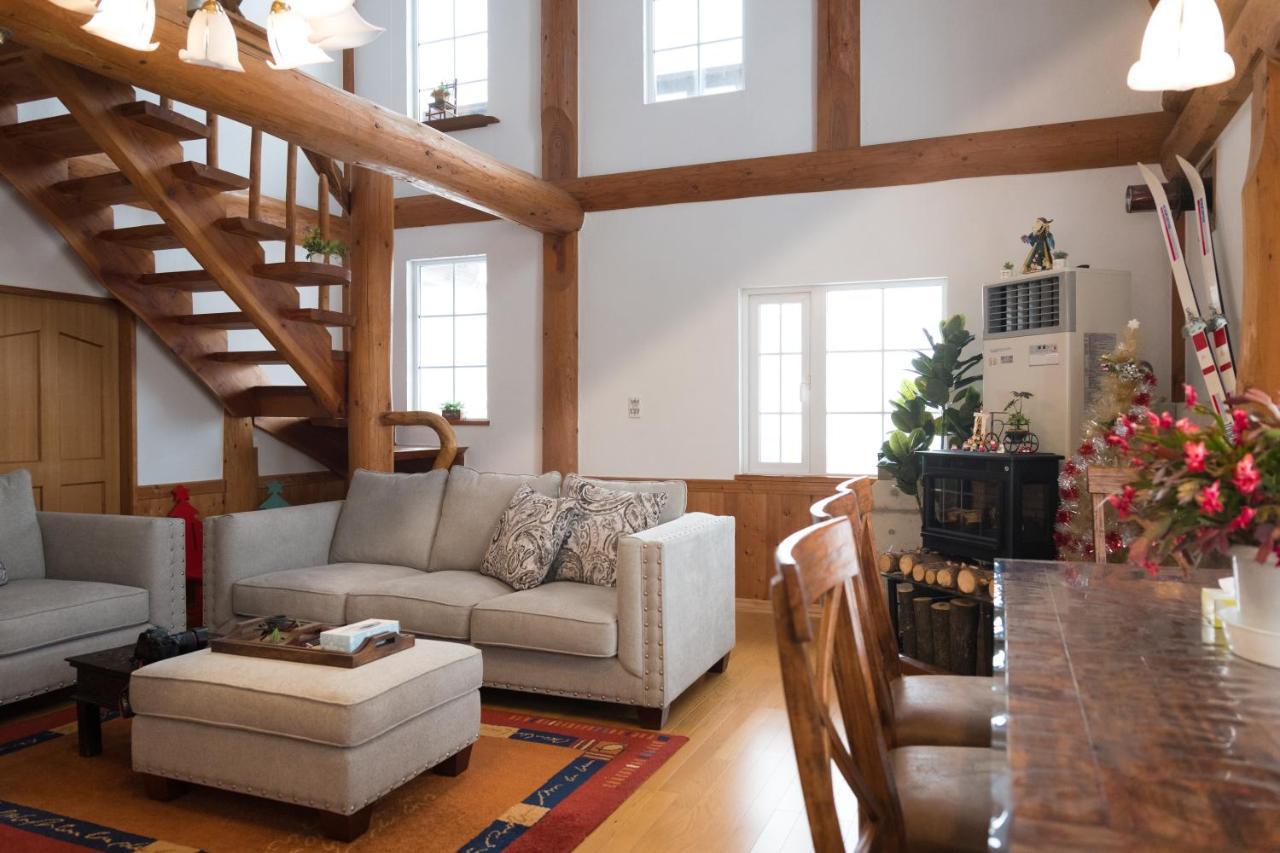 Villa Sapporo Luxury Log House 5Brm Max 18Ppl 4 Free Parking Esterno foto