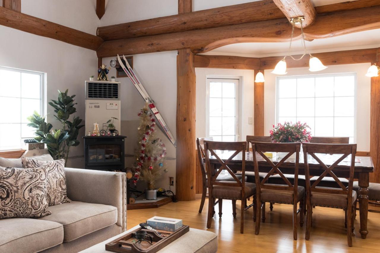 Villa Sapporo Luxury Log House 5Brm Max 18Ppl 4 Free Parking Esterno foto
